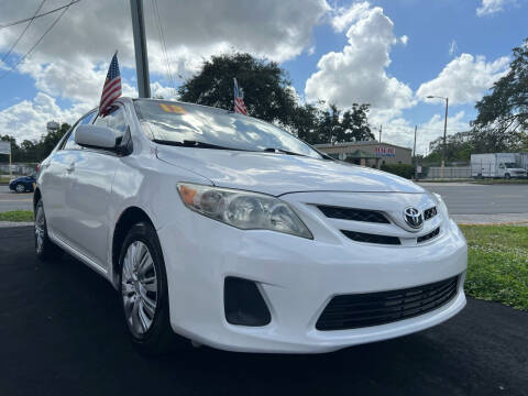 2013 Toyota Corolla for sale at CENTURY AUTO SALES in Orlando FL