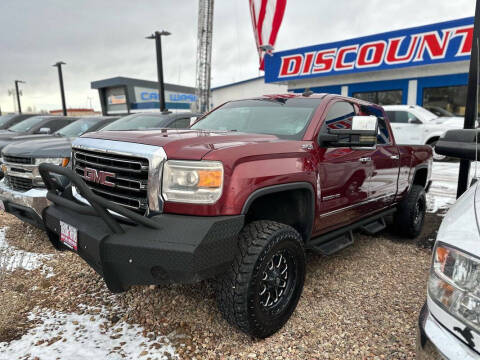 2015 GMC Sierra 2500HD for sale at Discount Motors in Pueblo CO