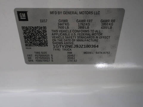 2018 GMC Sierra 1500 SLT