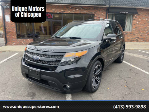 2014 Ford Explorer for sale at Unique Motors of Chicopee in Chicopee MA