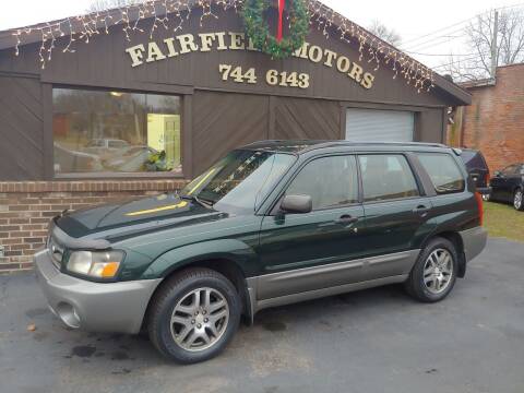 2005 Subaru Forester for sale at Fairfield Motors in Fort Wayne IN