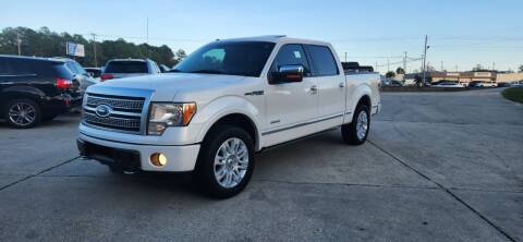 2012 Ford F-150 for sale at WHOLESALE AUTO GROUP in Mobile AL