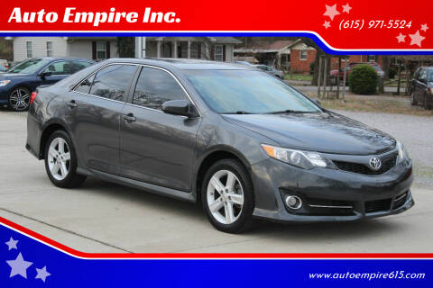 2012 Toyota Camry for sale at Auto Empire Inc. in Murfreesboro TN