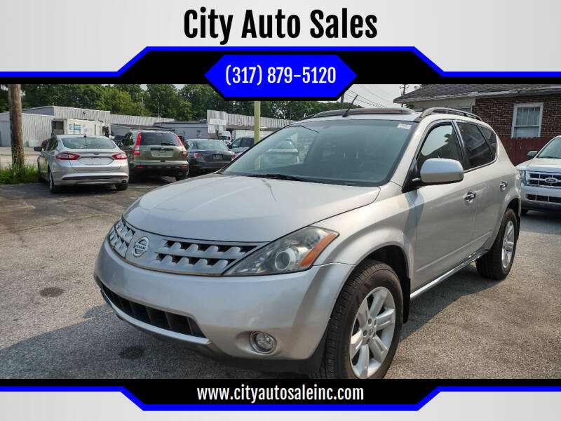 2006 Nissan Murano for sale at City Auto Sales in Indianapolis IN