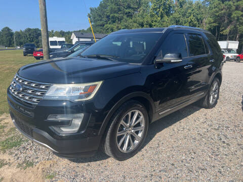 2017 Ford Explorer for sale at Baileys Truck and Auto Sales in Effingham SC