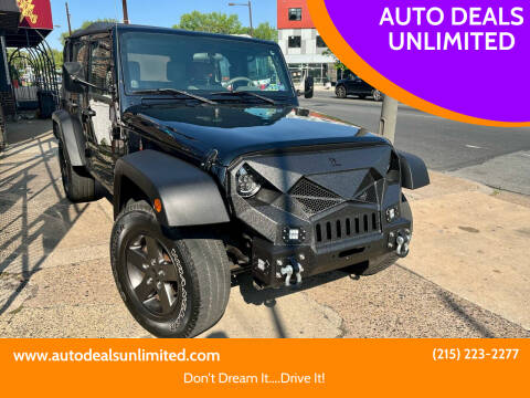 2007 Jeep Wrangler Unlimited for sale at AUTO DEALS UNLIMITED in Philadelphia PA