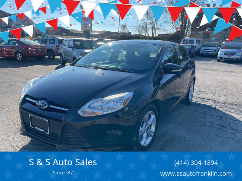 2014 Ford Focus for sale at S & S Auto Sales in Franklin WI