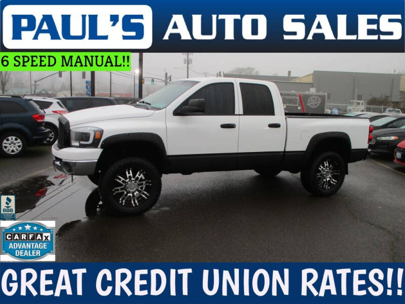 2007 Dodge Ram 3500 for sale at Paul's Auto Sales in Eugene OR