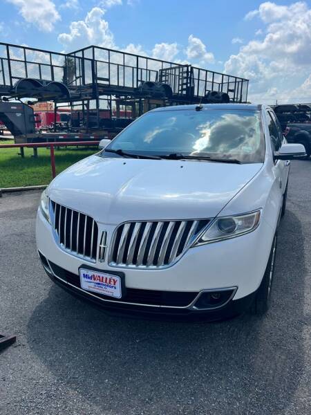 2015 Lincoln MKX for sale at Mid Valley Motors in La Feria TX
