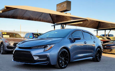 2020 Toyota Corolla for sale at Elite Motors in El Paso TX