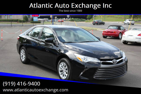 2016 Toyota Camry for sale at Atlantic Auto Exchange Inc in Durham NC