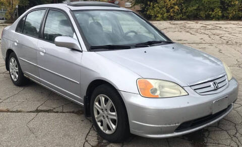 2003 Honda Civic for sale at Square Business Automotive in Milwaukee WI