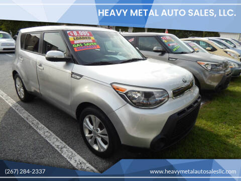 2014 Kia Soul for sale at HEAVY METAL AUTO SALES, LLC. in Lemoyne PA