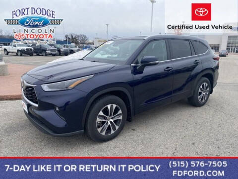 2022 Toyota Highlander for sale at Fort Dodge Ford Lincoln Toyota in Fort Dodge IA