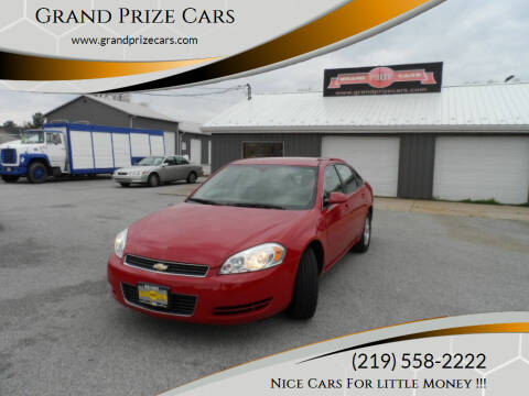 2007 Chevrolet Impala for sale at Grand Prize Cars in Cedar Lake IN