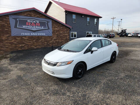 2012 Honda Civic for sale at Rick's R & R Wholesale, LLC in Lancaster OH