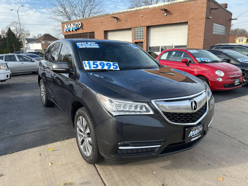 2014 Acura MDX for sale at AM AUTO SALES LLC in Milwaukee WI