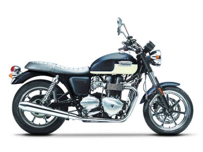 2012 Triumph Bonneville SE Two-Tones