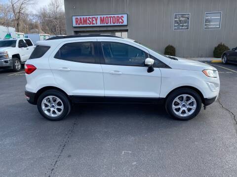 2018 Ford EcoSport for sale at Ramsey Motors in Riverside MO