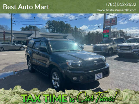2009 Toyota 4Runner for sale at Best Auto Mart in Weymouth MA