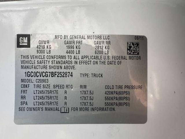 2011 Chevrolet Silverado 2500HD Work Truck