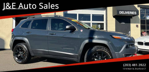 2017 Jeep Cherokee for sale at J&E Auto Sales in Branford CT