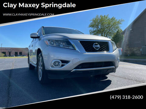 2015 Nissan Pathfinder for sale at Clay Maxey Springdale in Springdale AR
