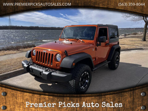 2011 Jeep Wrangler for sale at Premier Picks Auto Sales in Bettendorf IA