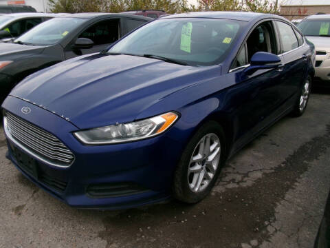 2015 Ford Fusion for sale at Aspen Auto Sales in Wayne MI