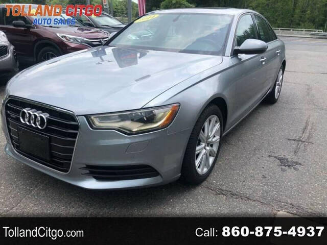 2014 Audi A6 for sale at Tolland Citgo Auto Sales in Tolland, CT