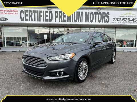 2015 Ford Fusion for sale at Certified Premium Motors in Lakewood NJ