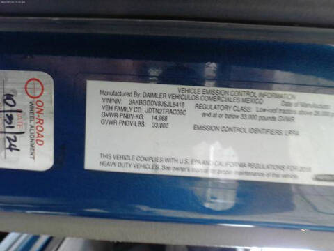 2018 Freightliner Cascadia