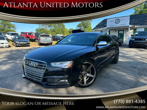 2013 Audi S5 for sale at Atlanta United Motors in Jefferson GA