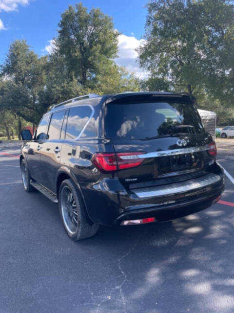 2018 INFINITI QX80 for sale at AUSTIN PREMIER AUTO in Austin, TX