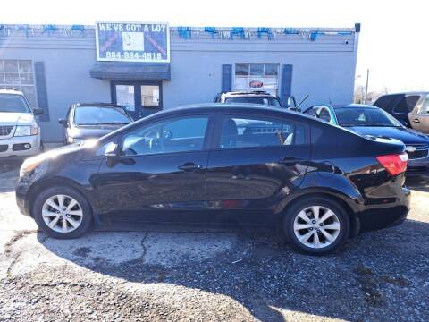 2013 Kia Rio for sale at We've Got A lot in Gaffney SC