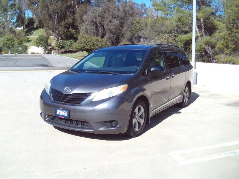 2011 Toyota Sienna for sale at Oceansky Auto in Brea CA