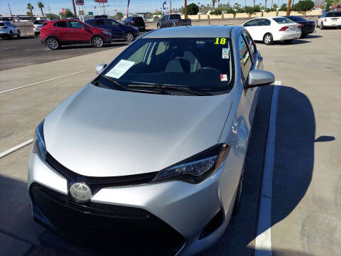 2018 Toyota Corolla for sale at Century Auto Sales in Apache Junction AZ