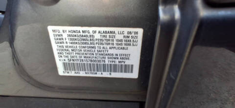 2007 Honda Pilot LX