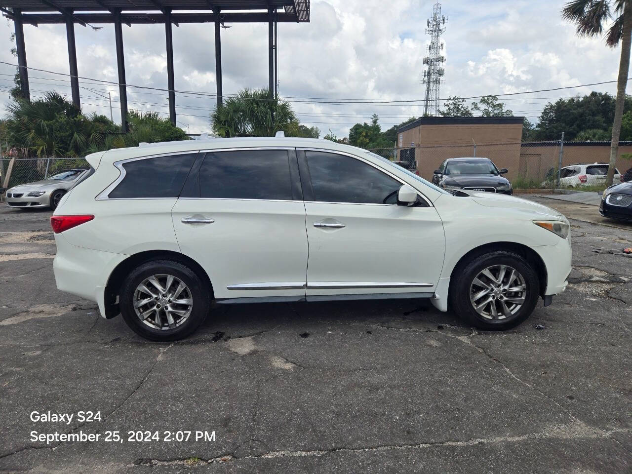 2013 INFINITI JX35 for sale at PC Auto Sales LLC in Jacksonville, FL