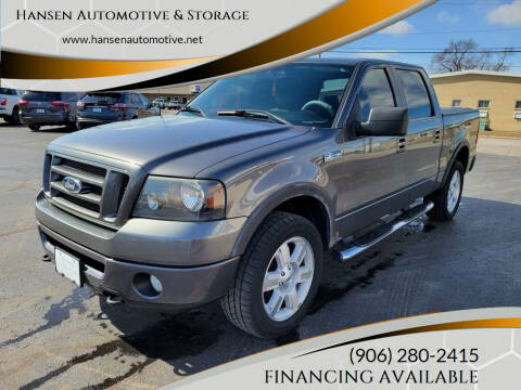 2008 Ford F-150 for sale at Hansen Automotive & Storage in Escanaba MI