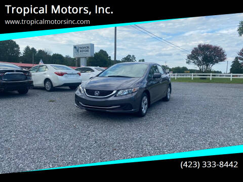 2014 Honda Civic for sale at Tropical Motors, Inc. in Riceville TN