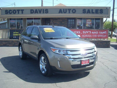 2012 Ford Edge for sale at Scott Davis Auto Sales in Turlock CA