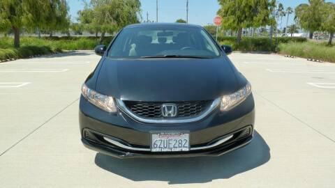 2013 Honda Civic for sale at International Motors in San Pedro CA
