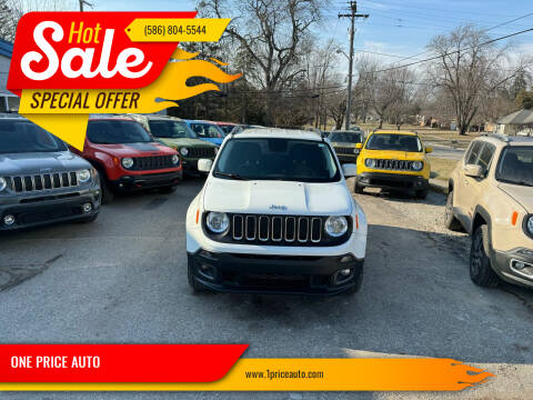 2017 Jeep Renegade for sale at ONE PRICE AUTO in Mount Clemens MI