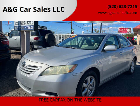 2007 Toyota Camry for sale at A&G Car Sales  LLC in Tucson AZ