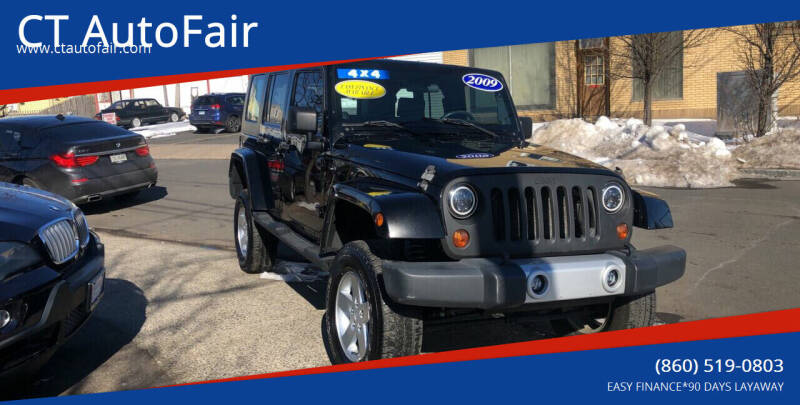 2009 Jeep Wrangler Unlimited for sale at CT AutoFair in West Hartford CT