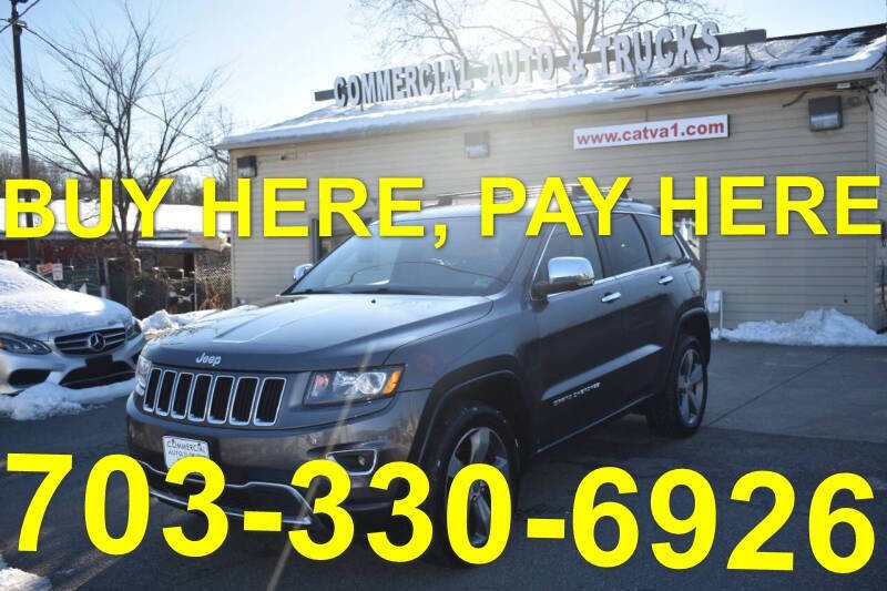 2014 Jeep Grand Cherokee for sale at Commercial Auto & Trucks in Manassas VA