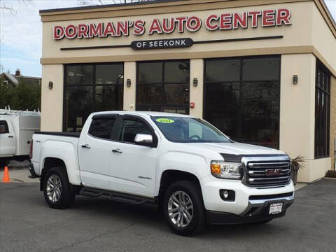 2017 GMC Canyon for sale at DORMANS AUTO CENTER OF SEEKONK in Seekonk MA