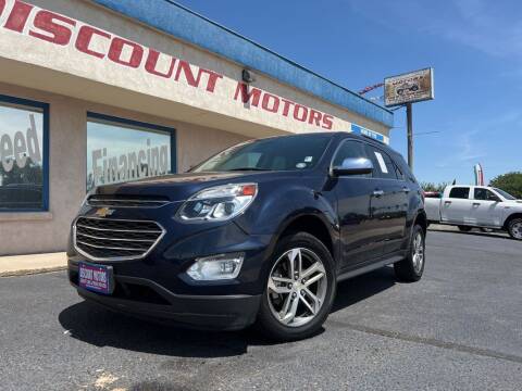 2017 Chevrolet Equinox for sale at Discount Motors in Pueblo CO