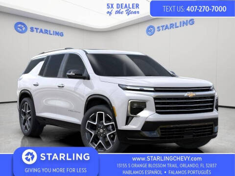 2025 Chevrolet Traverse for sale at Pedro @ Starling Chevrolet in Orlando FL